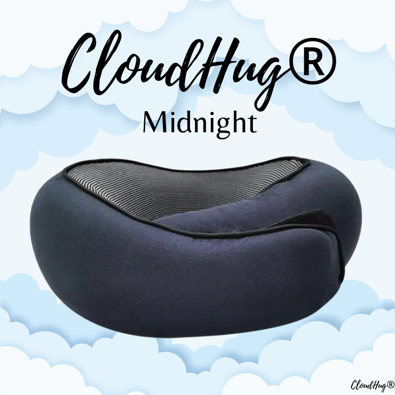 CloudHug® Memory Foam Travel Pillow